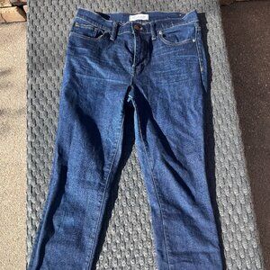 Madewell 9" High-Rise Skinny Jean in Davis Wash (Size 28)